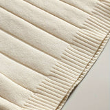 Elegant Gebreid Shirt met Korte Mouw