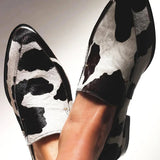 Becca - Schoenen met koeienprint