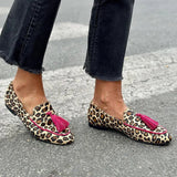 Rihanna - Loafers met luipaardprint