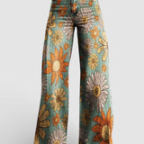 Cirilla - Palazzobroek met Bloemenprint