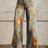Cirilla | Palazzobroek met bloemenprint