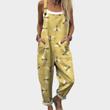 Comfortabele tuinbroek met print