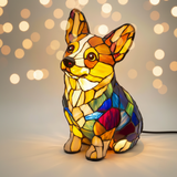 Stralende corgi