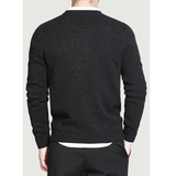 Casual herentrui met V-hals