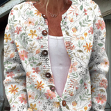 Élina Vest met Delicate Kleine Bloemen