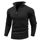 Knitted™ trui met halve rits | Wolmix | Modern en comfortabel