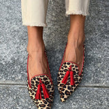 Gelly - Safari loafers met luipaardprint