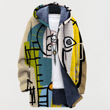 Morgan | Jas met Abstract Patroon
