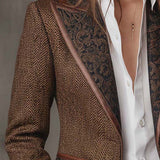 Arabella | Blazer met Chevron Panelen