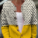 Chloé Tweekleurig Vest met Stippen
