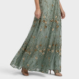 Daniela | Elegante Vloeiende Halter Maxi-jurk voor Dames