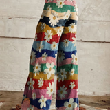 Léon | Elegante broek met bloemenprint