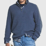 Kasper™ herensweater met rits