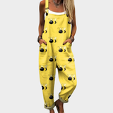 Comfortabele tuinbroek met print