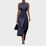 Clara | Elegante jurk met ronde hals