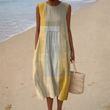 Comfortabele mouwloze zomerjurk