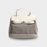 Flávia - Canvas Tas met Koeienprint