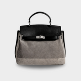 Flávia - Canvas Tas met Koeienprint