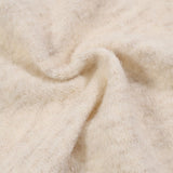 Rosalie | Ribgebreid Vest in Crème met Knopen