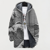 Lennox | Jas met Golvenpatroon