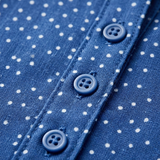 Polyester Midi-Zomerjurk met Print, Korte Mouw en Ronde Hals voor Dames