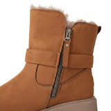Warme Snowboots tot Halverwege de Kuit, Trendy Rubberen Winterlaarzen, Hoge Schoenen