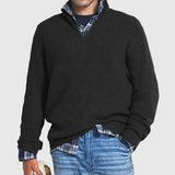 Kasper™ herensweater met rits