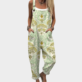 Comfortabele tuinbroek met print