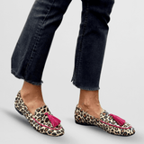 Francesca | Pantoffels met Franjedetails