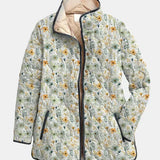Elowynn | Gewatteerd Jasje met Bloemenprint