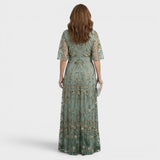 Daniela | Elegante Vloeiende Halter Maxi-jurk voor Dames