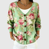 Estelle - Gebreid Vest met Knopen