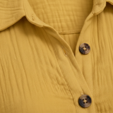 Jersey Jurk met Relaxte Pasvorm voor Dames, Kniehoogte, V-Hals met Praktische Zakken