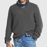 Kasper™ herensweater met rits