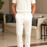 Polo voor Heren in Beige – Elegant & Tijdloos