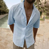 Luca | Luchtig Overhemd met Retro Vibes & Moderne Flair