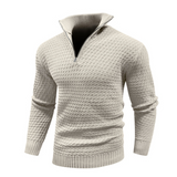 Knitted™ trui met halve rits | Wolmix | Modern en comfortabel