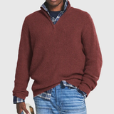 Kasper™ herensweater met rits