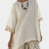 Ilaria – Geraffineerde Top en Casual Broek