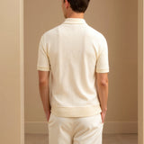 Polo voor Heren in Beige – Elegant & Tijdloos