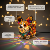 Stralende corgi