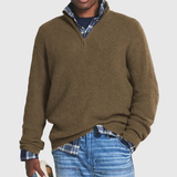Kasper™ herensweater met rits