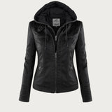 Flavia | Stevige en elegante leren jas