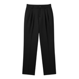Wijde hoog getailleerde broek voor dames – relaxte pasvorm voor kantoor en casual