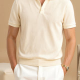 Polo voor Heren in Beige – Elegant & Tijdloos