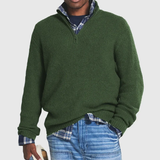 Kasper™ herensweater met rits
