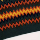 Retro Trui met Zigzagdessin
