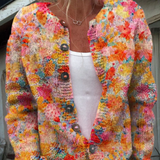 Sandrine Meerkleurige Aquarel Vest