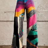 Talia - Boho Chic uitlopende Broek