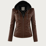 Flavia | Stevige en elegante leren jas